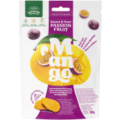 Torkad Mango & Passionfruit 100g Sunshine Delights.