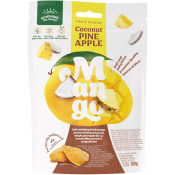 Torkad frukt Mango & Coconut Pineapple 100g Sunshine Delights.