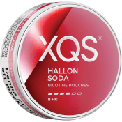 XQS Hallonsoda 8mg 10g.