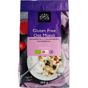 Havremüsli Glutenfri 550g Miljömärkt Urtekram.