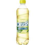 Kolsyrad fruktdryck Kaktus/Lime 50cl Loka Crush.