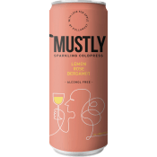 Kolsyrad Äpplemust Lemon Rose 33cl Mustly.