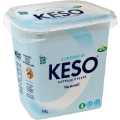 Cottage Cheese Supermini 0,2% 500g KESO®.