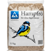 Fåderråvara Vildfågel Hampfrö 2,5kg Nordstar.