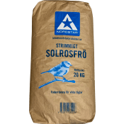 Foderråvara Vildfågel Strimmigt Solrosfrö 20kg Nordstar.