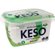Cottage cheese 4% Ekologisk 250g KESO®.