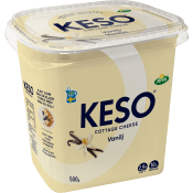 Cottage Cheese Vanilj 500g KESO®.