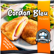 Kycklingschnitzel Cordon bleu Fryst 375g Royal Foods.
