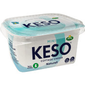 Cottage cheese Mini 1,5% 250g KESO®.