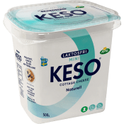 Cottage cheese Mini 1,5% Laktosfri 500g KESO®.