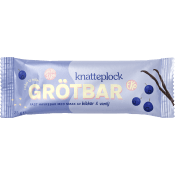 Barnmat Grötbar blåbär & vanilj 1 år 25g Knatteplock.