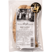 Kryddkorv Salsiccia Spinaci Vino parmigiano 270g Hirschmans Charkuteri.