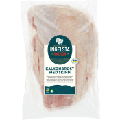 Kalkonbröst Färsk med skinn ca 2kg Ingelsta.