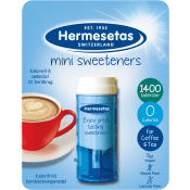 Sötningsmedel Mini 1400st Hermesetas.