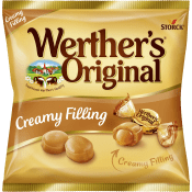 Gräddkaramell Creamy filling 135g Werthers Original.