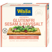 Knäckebröd Sesam Havssalt Glutenfri 240g Wasa.