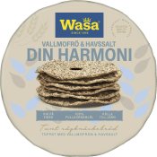 Knäckebröd Din Harmoni Vallmofrö & Havssalt 260g Wasa.