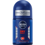 Deodorant Dry Impact Roll On Mini 25ml Nivea Men.