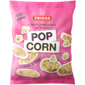 Riskaka Popcornsmak 40g Friggs.