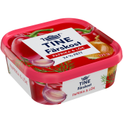 Färskost Med Smak Av Paprika & Lök 125g Tine.