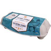 Ägg Frigående Extra stora 10-p Stjärnägg.