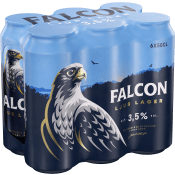 Öl Ljus Lager 3.5% 6x50cl Falcon.