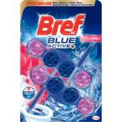 Toalettrengöring Blue Active Flower Duo 100g WC Bref.