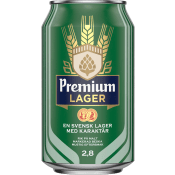 Öl ljus lager 2.8% 33cl Spendrups.