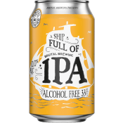 Öl alkoholfri Ship full of IPA 33cl Brutal Brewing.
