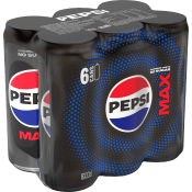 Läsk Pepsi Max 6x33cl Pepsi.