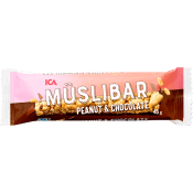 Müslibar Peanut & Chocolate 45g ICA.