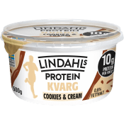 Proteinkvarg Cookies & Cream 0,6% 500g Lindahls.