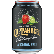 Kopparberg StrawberryLime Alcohol-Free 330 ml.