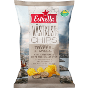 Västkustchips Tryffel och havssalt LTD 160g Estrella.