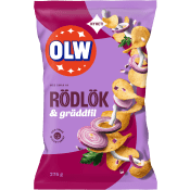 Potatiships Rödlök & Gräddfil 275g Olw.