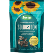 Solrosfrön rostade saltade 200g Sevan.