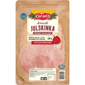 Julskinka Skivad Kokt och Griljerad 400g Scan.