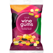 Vingummin Fruktiga smaker 1kg Treatville.