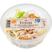 Kycklingsallad med Pasta Caesar XL 450g ICA.