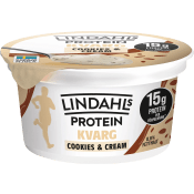 Proteinkvarg Cookies & Cream 0,6% 150g Lindahls.