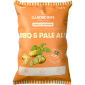 Potatischips BBQ & Pale Ale 150g Gårdschips.