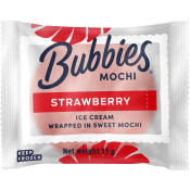 Glass Mochi Jordgubb 35g Bubbies.