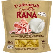 Färsk Pasta Tortelloni Prosciutto Mozzarella 250g Rana.