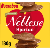 Mjölkchoklad Nobless Hjärtan 130g Marabou.