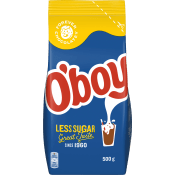 Chokladdryckspulver mindre socker 500g O'boy.