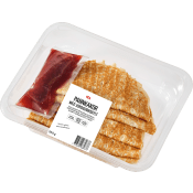 Färdigmat Pannkakor med Jordgubbssylt 350g ICA.