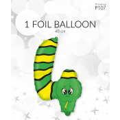 Folieb djur 4 40cm Happy Party.