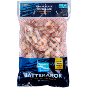 Tigerräkor Råa Utan Skal Asc 16/20 Frysta 600g Feldt's.