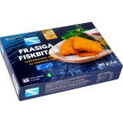 Fiskbitar Frasiga Frysta 360g Feldt's.
