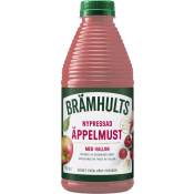 Nypressad Äppelmust med Hallon 850ml Brämhults.